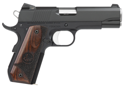 Buy Dan Wesson Guardian 38 Super 4.25" Barrel Black Duty Finish Stainless Steel Wood Grip, 9rd Mag