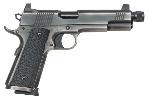 Buy Dan Wesson Wraith, Suppressor Ready Full Size 1911, 45 ACP, 5.75"Threaded Barrel, Steel Frame, Stainless Steel Finish, G10 Grips, 8Rd, High Night Sights