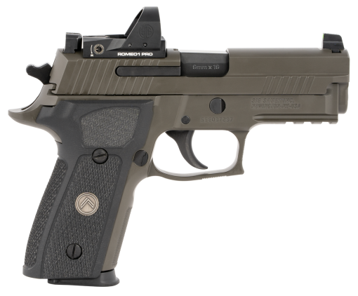 Buy Sig P229 Legion RXP, DA/SA, Compact, 9mm, 3.9" Barrel, Alloy Frame, Legion Gray Finish, G10 Grips, Night Sights, Romeo1 Pro Reflex Optic, 10Rd, 3 Magazines