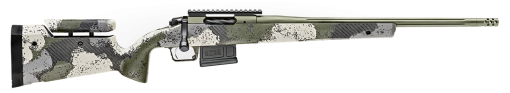 Buy Springfield Model 2020 Waypoint 308 Win, 20" Fluted Stainless Barrel, SA Radial Brake, Green, Mil-Spec Green Cerakote, Evergreen Camo Adj Carbon Fiber Stock M-LOK, TriggerTech Adj Trigger, AICS 5rd Mag