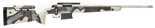 Buy Springfield Model 2020 Waypoint 6MM Creedmoor, 20" Fluted Stainless Barrel, SA Radial Brake, Tan, Desert Verde Cerakote, Ridgeline Camo Adj Carbon Fiber Stock M-LOK, TriggerTech Adj Trigger, AICS 5rd Mag