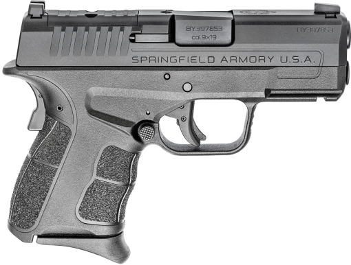 Buy Springfieldngfield, XDS-Mod.2 OSP (Optical Sight Pistol), Semi-automatic, Striker Fired, Sub-Compact, 9mm, 3.3" Barrel, Black Color, Polymer Frame, Optics Ready, 3 Dot Sights, 9Rd, 2 Magazines, 1-7Rd, 1-9Rd