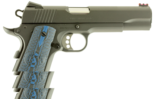 Buy Colt Competition Govt 1911, 38 Super, 5" Barrel G10 Blue Grip NovakSights 9rd Mag