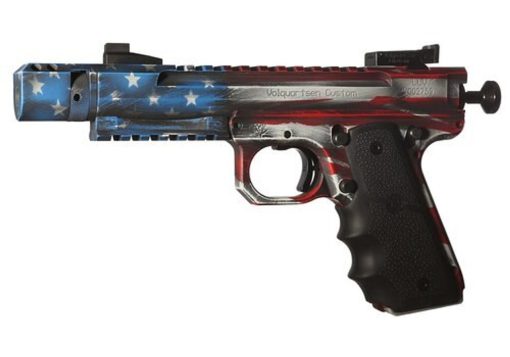 Buy Volquartsen American Flag Scorpion .22 LR, 4.5" Barrel, 1911 Style Frame, 10rd