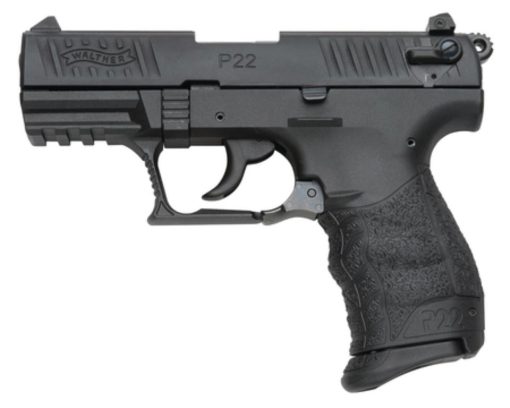 Buy Walther Model P22 No Internal Lock 22LR 3.4 Inch Barrel Black Finish 10 Round