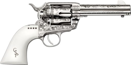 Buy Cimarron George Patton Engraved Revolver 45 Colt, 4.75" Barrel, 6rd