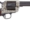 Buy Pietta 1873 GW2 Deluxe Alchimista III 45 Colt, 5.50" Barrel, Blued Engraved Walnut Army Checkered Grip, 6rd