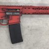 Buy Black Rain Outbreak AR-15 Billett Special Edition 5.56/223 16" Barrel, Red Battleworn Cerakote, 15" Slim Rail 30rd Mag