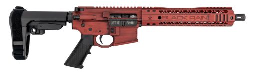 Buy Black Rain Ordnance Fallout AR-15 Pistol, .223/5.56, 10.5" Barrel, SBA3 Brace, Red, 30rd