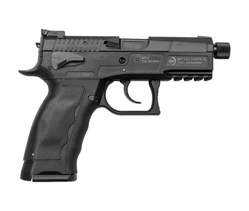 Buy B&T MK-II 9mm, 4.3" Threaded Barrel, Shield RMS Footprint, Black, 17rd