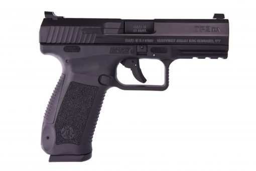 Buy Canik TP9DA, DA/SA 9mm, 4.07" Match Barrel, Black, Dovetail Sights, 2x18Rnd Mags