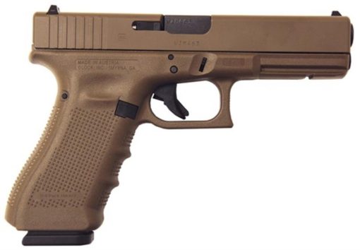 Buy Glock 20 Gen4 10MM Full Flat Dark Earth Finish, Rail, 3 15 Rnd Mags