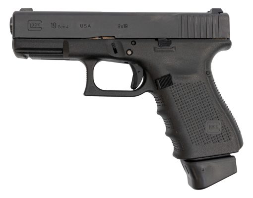 Buy Glock 19 Gen4 USA 9mm, 4" Barrel, Lumin Sights, Black, 15rd