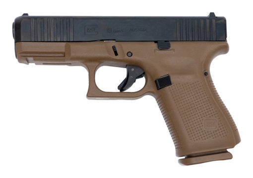 Buy Glock 19 Gen5 AUS 9mm, 4" Barrel, Fixed Sights, Flat Dark Earth, 15rd