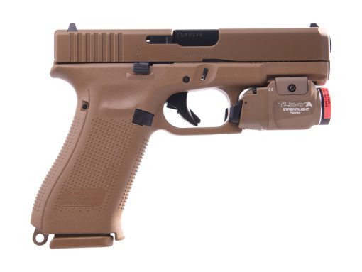 Buy GLOCK G19X G5 9MM 4" BARREL FDE COMBO PACKAGE W/STREAMLIGHT TLR7A FLASHLIGHT