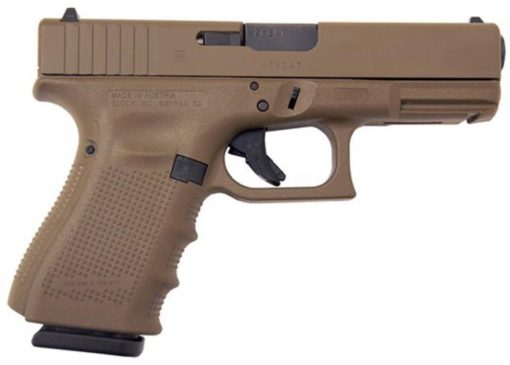 Buy Glock 19 Gen4 Full FDE 9mm FS 15Rd