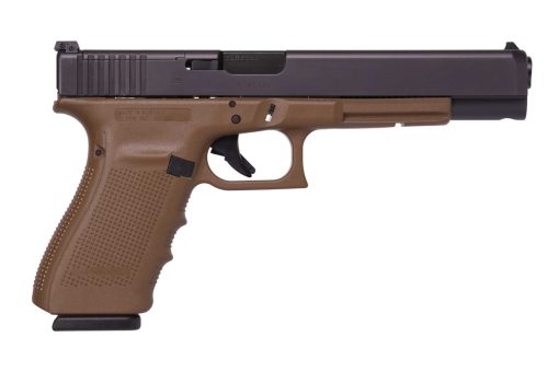 Buy Glock 40 Gen4 MOS, 10mm, 6" Barrel, Dark Earth, Optic Ready, 3x 15rd Mags