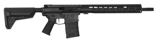 Buy Grey Ghost Precision, HEAVY .308 MKII, AR, 308 Winchester, 16" Match Grade Barrel, Superlative Arms Adjustable Gas Block, Timney Single Stage Trigger, 15" M-Lok Handguard, Black, 20Rd