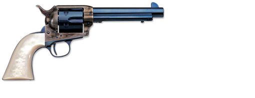 Buy Uberti 1873 Cattleman Frisco Charcoal Blue-Pearl 45 Colt 5 1/2" Barrel