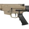 Buy MCM DS9-S 9mm, 5" Barrel, MP5 Mag, FDE Cerakote, Strike Ind. PDW Brace