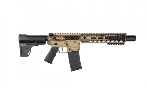 Buy NEMO Arms Battle-Light 5.56/.223, 8" Barrel, KAK Brace, Burnt Bronze, 30rd