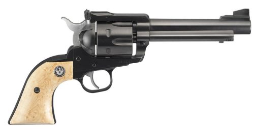 Buy Ruger Blackhawk .357/9mm, 5.5" Barrel, Maple Birds Eye Grip, Blued, 6rd