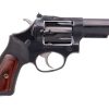 Buy Ruger SP101 .357 Magnum, 3" Blued Half Lug Barrel, 5rd, Black Rubber Grips W/Wood Insert