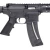 Buy Smith & Wesson, M&P 15-22 Pistol, Semi-automatic, AR, 22 LR, 8"Barrel, Matte Black, SB Tactical SBA3 Brace, Polymer Receiver, M-Lok Handguard, 1 Mag, 25Rd