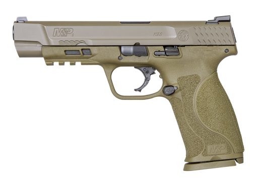 Buy Smith & Wesson M&P9 M2.0 9mm, 5" Barrel, 3-Dot Sights, NTS, Flat Dark Earth, 17rd