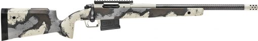 Buy Springfield Model 2020 Waypoint 308 Win, 20" Carbon Fiber Barrel, SA Radial Brake, Tan, Desert Verde Cerakote, Ridgeline Camo Carbon Fiber Stock, M-LOK, TriggerTech Adj Trigger, 5rd AICS Short Action Magazine