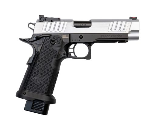 Buy Staccato P 9mm, 4.4" Bull Barrel, G2, Dawson Fiber Optic, SS Slide, DLC Barrel, Black, 17rd/20rd