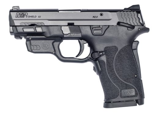 Buy Smith & Wesson M&P Shield EZ M2.0 Compact 9mm, 3.675" Barrel, Crimson Trace Laser, Manual Safety, Black, 8rd