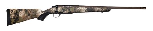 Buy Tikka T3x Lite270 WSM, 22.4" Fluted Barrel, 1:10 Twist, Threaded 5/8x24, Veil Wideland Camo, Cerakote Barrel and Action, Burnt Bronze Color, 1 Mag, Includes Matching Muzzle Brake, 3rd