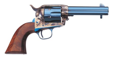 Buy Uberti Old Model 1873 Cattleman, 4.75" Barrel, Charcoal Blue, Walnut, 6rd