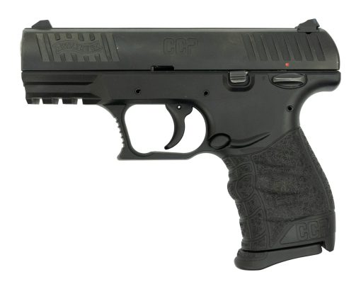 Buy Walther CCP Used 9mm, 3.5" Barrel, 3-Dot Adj. Sights, Black, 8rd