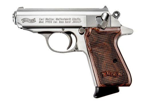 Buy Walther PPK/S .380 ACP, 3.3" Barrel, Stainless, Walnut, 7rd