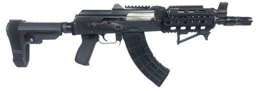 Buy Zastava ZPAP92 AK-47 Pistol 7.62 x 39 10" Barrel W/Night Brake, Top Rail, SBA3 Brace, 30rd Mag